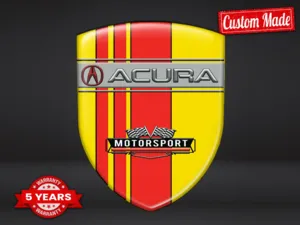 Honda Acura Autocollants Pare-Brise Édition Pro Moderne